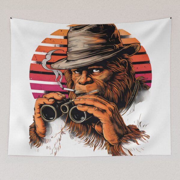 Item preview, Mysterious observer. designed and sold by MyHappyArtShop.