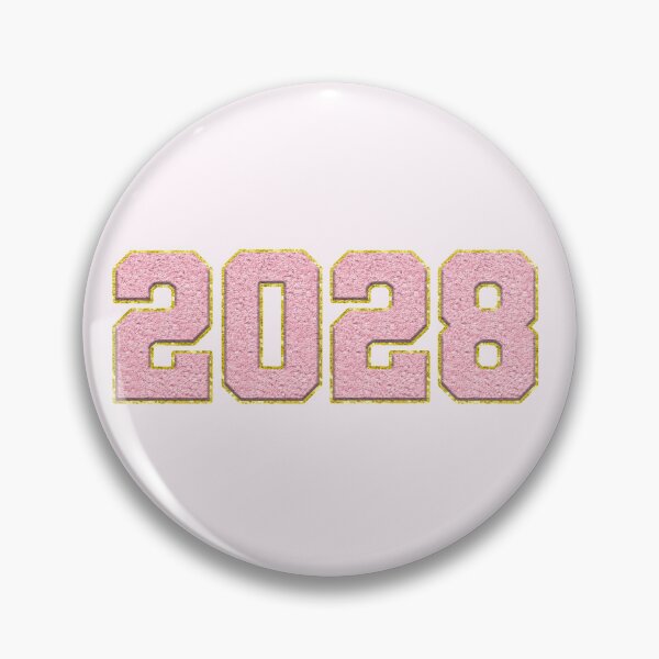 Item preview, Class of 2028 Varsity Letter Patch designed and sold by Creative Brat Design Studio.