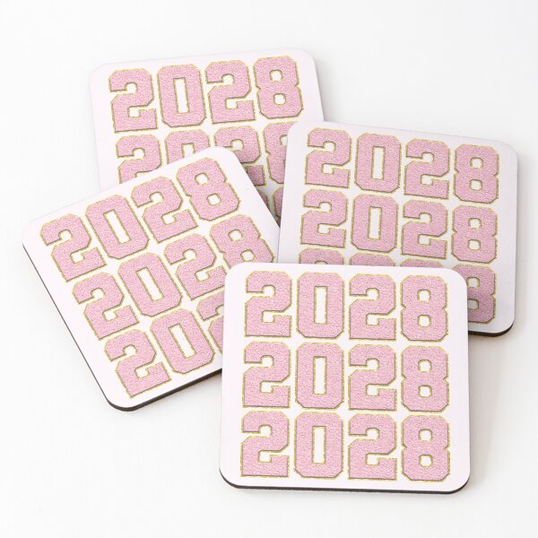 Item preview, Class of 2028 Varsity Letter Patch designed and sold by Creative Brat Design Studio.
