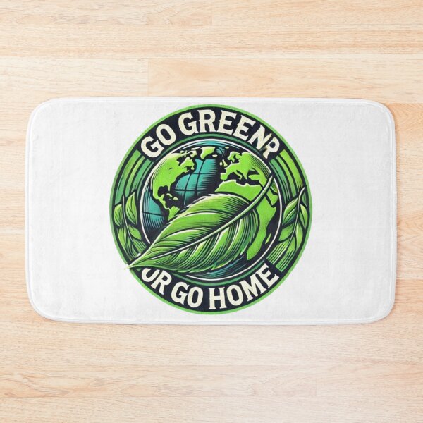 Item preview, Go Green or Go Home, Eco Friendly designed and sold by WildVista.