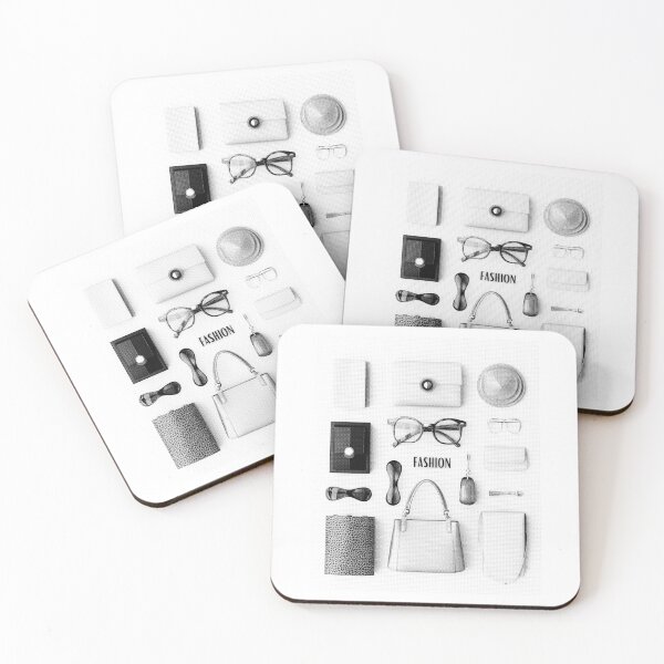 Item preview, Monochromatic, fashion accessories, black and white fashion graphics designed and sold by silent-violin.