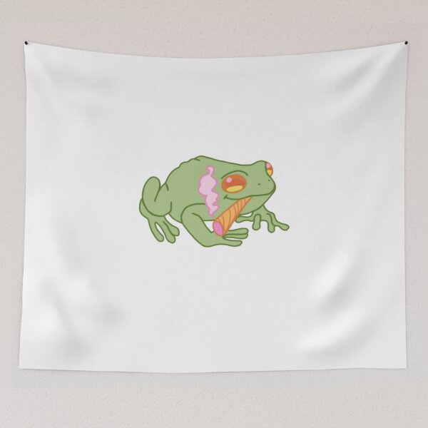 Item preview, Cute Smoking Frog. designed and sold by Jakubos.