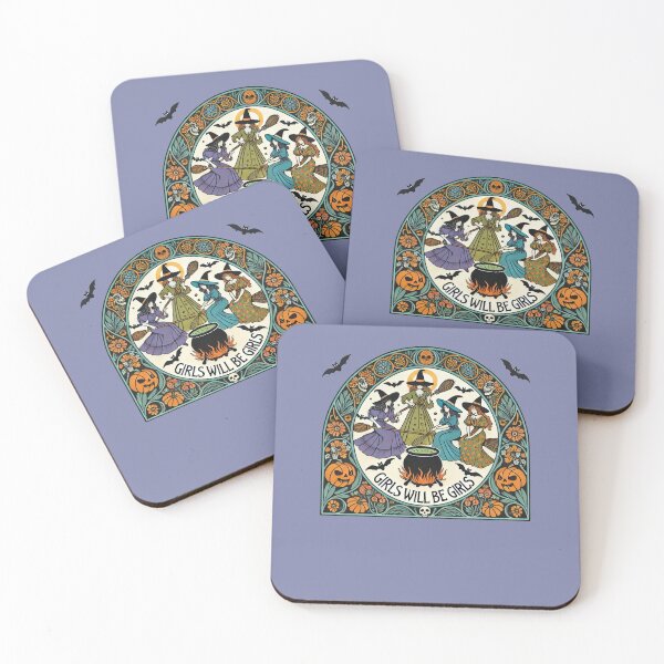 Item preview, Witches Halloween Coven designed and sold by FrictionMaxxing.