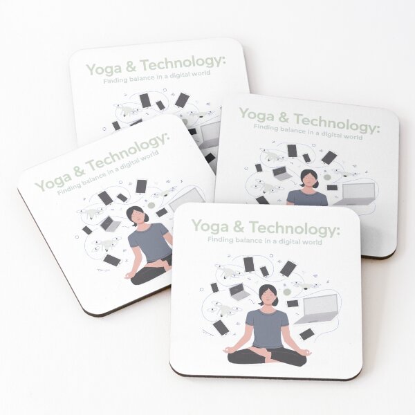 Item preview, Yoga & Technology: Finding Balance In A Digital World designed and sold by Situstshirts.
