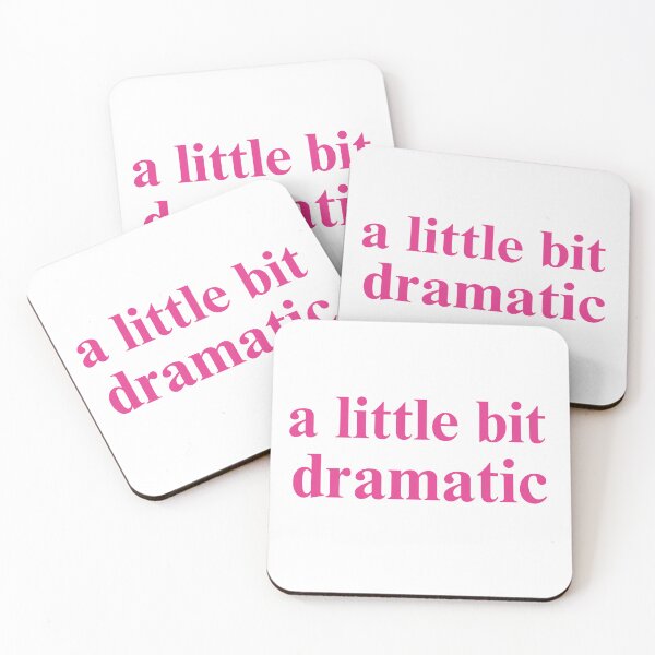 Item preview, a little bit dramatic funny designed and sold by Cheerhub.