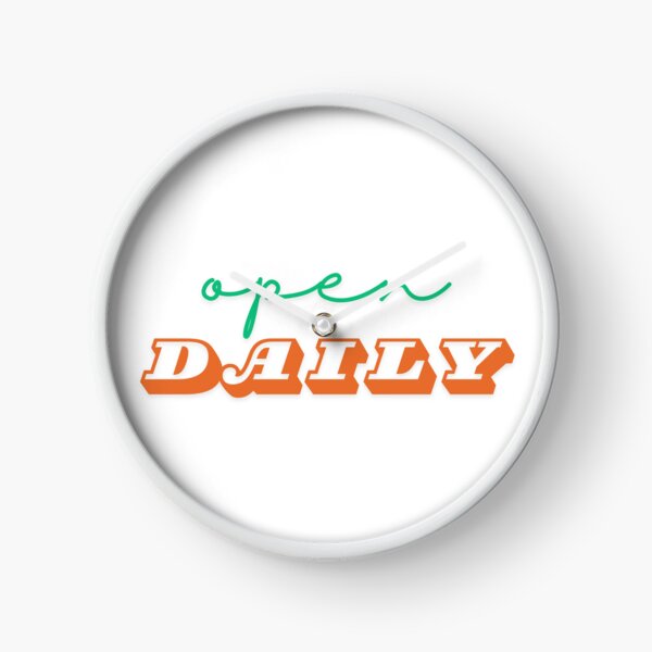 Item preview, Open Daily | Text Logo Design designed and sold by athanasioungr.