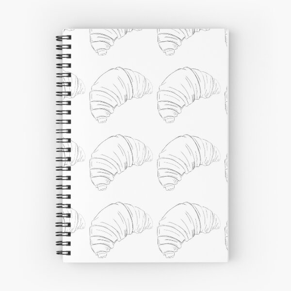 Item preview, Seamless pattern with croissants,coloring pattern  designed and sold by TaniaArtDesign.