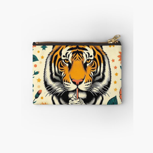Item preview, Tiger having a milkshake designed and sold by Silbays.
