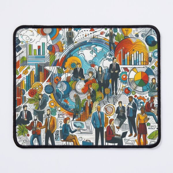 Item preview, Global Business Dynamics designed and sold by ZenOfAIarts.