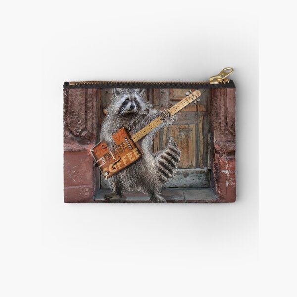 Item preview, Rikki Raccoon Vintage Coffee Box Guitar Player designed and sold by oz10.