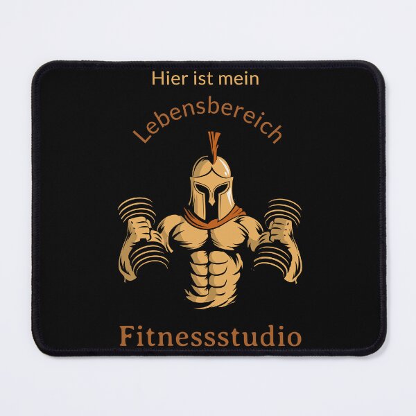 Item preview, Here Is My Living Space Gym designed and sold by Traumbrise.