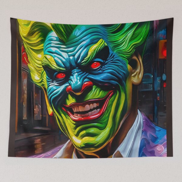 Item preview, Demon Clown designed and sold by MatrixTattoo.