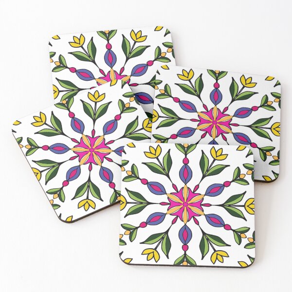 Item preview, Mandala tiles style pattern designed and sold by Ryslissa.