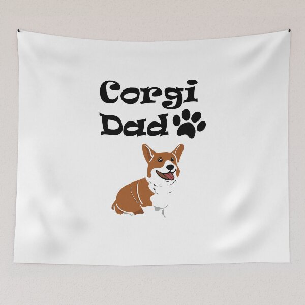 Item preview, Corgi Dad Funny Love Dog Pet Gift designed and sold by miracletee.