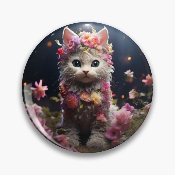 Item preview, Flower cat designed and sold by Laviniaalexa1.
