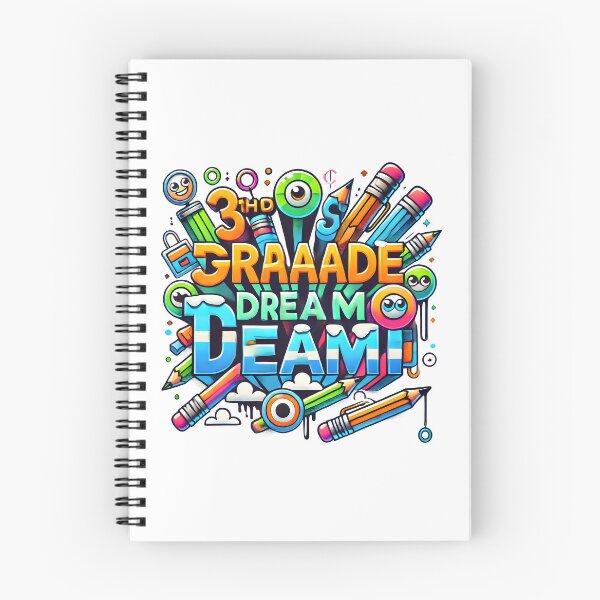 Item preview, Playful Third Grade Dream Team Colorful Back-to-School designed and sold by DrawHandArt.