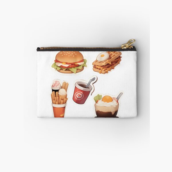 Item preview, Stickers for the one who loves food like burger, waffles and icecreams designed and sold by Proartyst 's.
