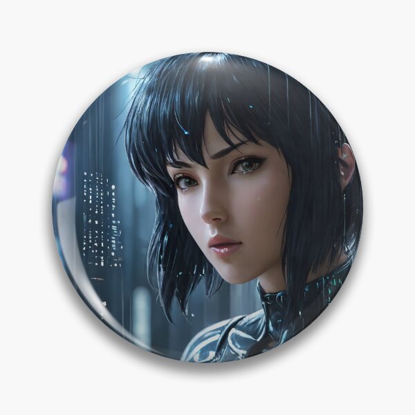 Item preview, Cyberpunk Girl Holographic Motoko  designed and sold by Smash-420.