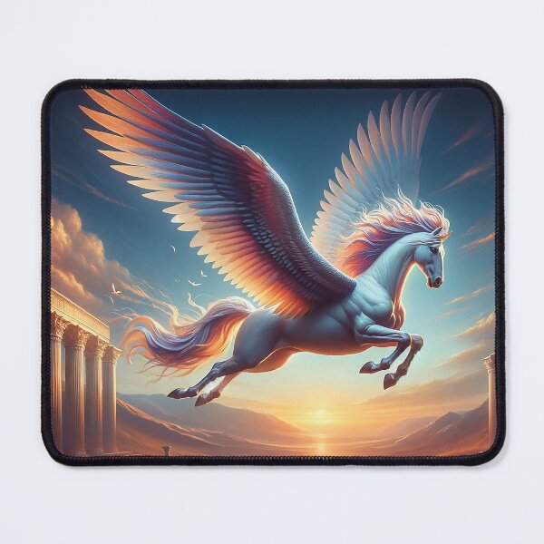 Item preview, Sunset Soar: Pegasus in Flight designed and sold by Cris888.