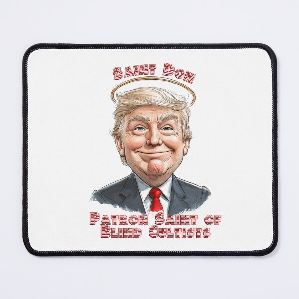 Item preview, Patron Saint of Blind Cultists: A Cheeky Tribute to Unwavering Faith! designed and sold by Ignorant-Artist.