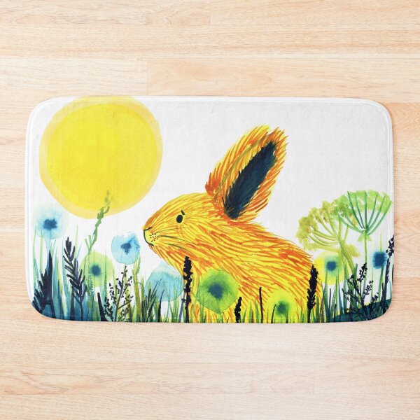Item preview,  Hazel in the Meadow - Watership Down Inspired Art by Jemma Jamie Skidmore designed and sold by Jemma Jamie Skidmore.