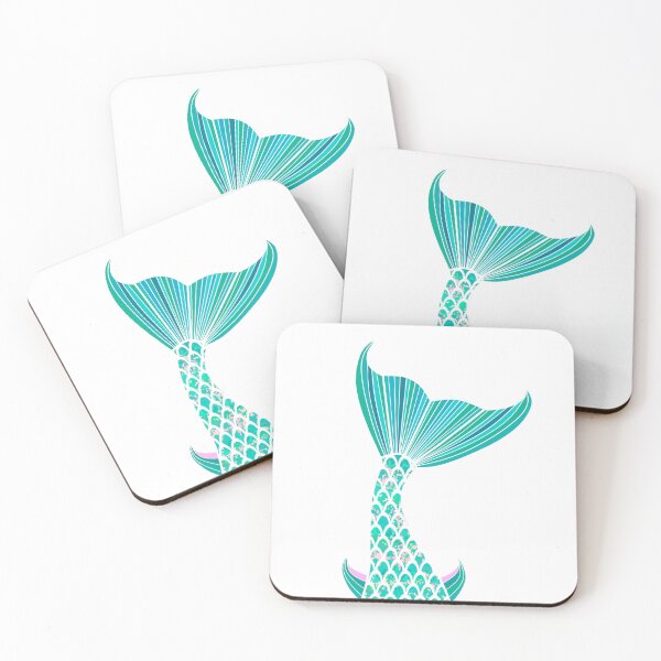 Item preview, Blue Mermaid Tail designed and sold by Sartoris Art.