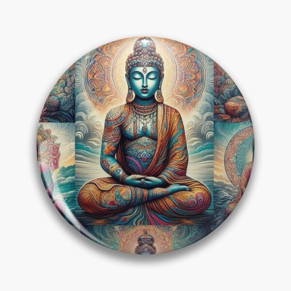 Artikelvorschau, Meditative Zustände: Eine Collage der Gelassenheit entworfen und verkauft von ZenOfAIarts.