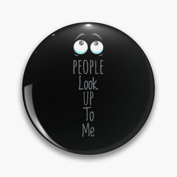Item preview, Tall Person Humorous People Look Up to Me   designed and sold by Jenny Meehan Art Prints and Patterns  .