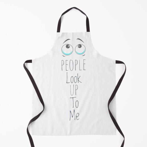 Item preview, Tall Person Humorous People Look Up to Me   designed and sold by Jenny Meehan Art Prints and Patterns  .