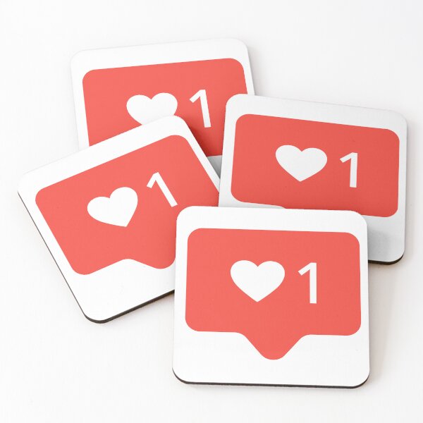 Item preview, Facebook Like heart icon designed and sold by PIXEL POP DESIGNS - Beyond the Norm!.