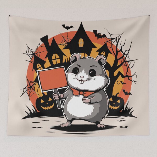 Item preview, Halloween Hamster Trick or Treat designed and sold by PragmaticP.