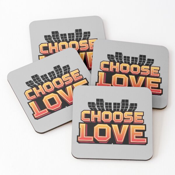 Item preview, Invader Blocks by Just Choose Love designed and sold by JustChooseLove.