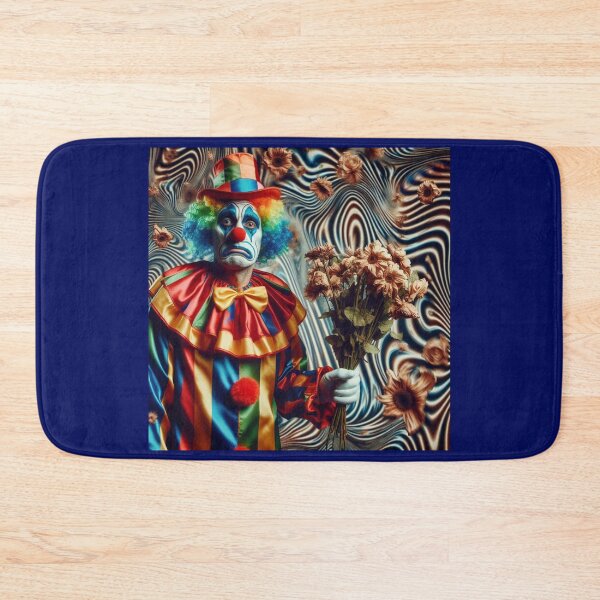 Item preview, Sad Clown with Wilted Flowers designed and sold by Halifaxartguy.