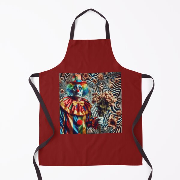 Item preview, Sad Clown with Wilted Flowers designed and sold by Halifaxartguy.