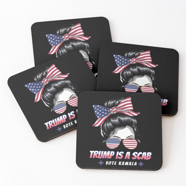 Item preview, Trump is a scab vote kamala Harris 2024 designed and sold by nadeloo96.