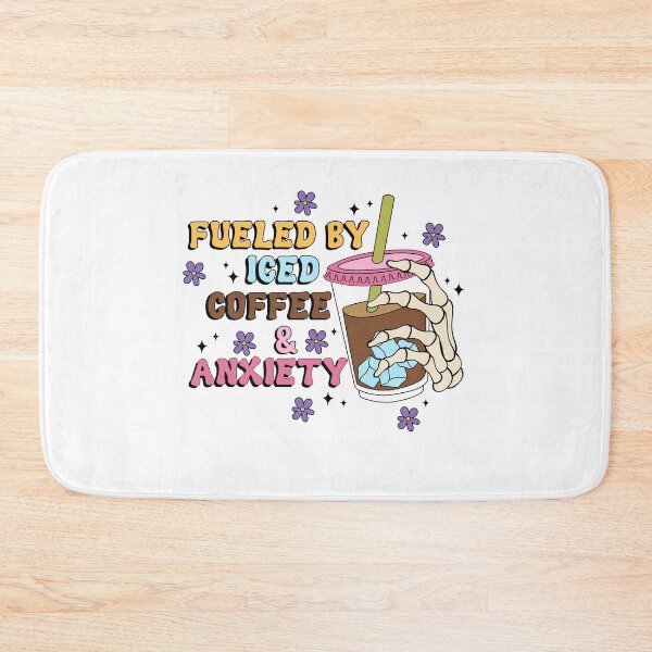 Item preview, Fueled By Iced Coffee And Anxiety, Mental Health, ABA Therapist, Speech Therapy, BCBA, Positive Affirmation, AAC designed and sold by behindthefacts.