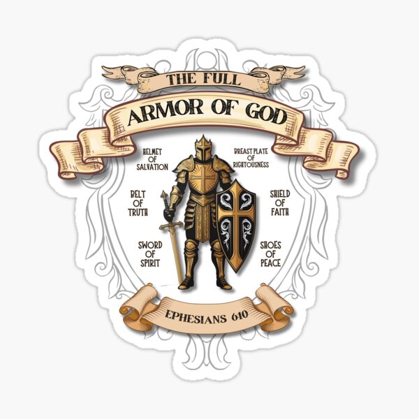 Item preview, THE FULL ARMOR OF GOD - EPHESIANS 6:10 designed and sold by Canvations.