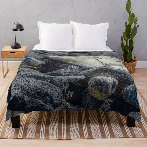 Item preview, Turtles on Black Sand Beach designed and sold by SafariByMarisa.