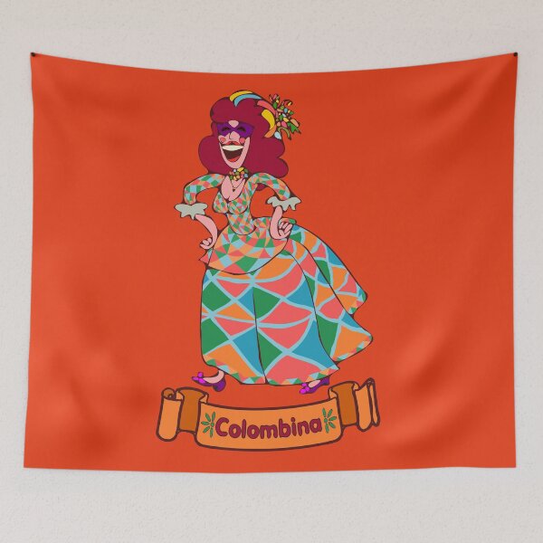 Item preview, Commedia dell'Arte, Colombina designed and sold by ItaloBaudo.