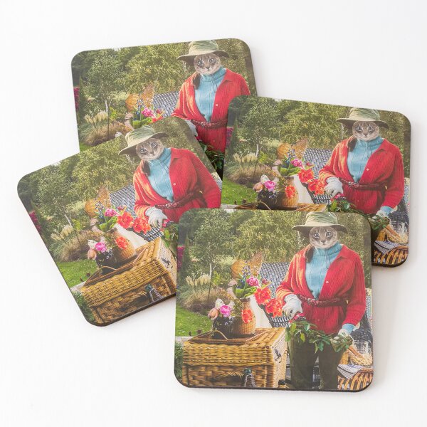 Item preview, The Purrfect Gardener designed and sold by QuixoticDreams.