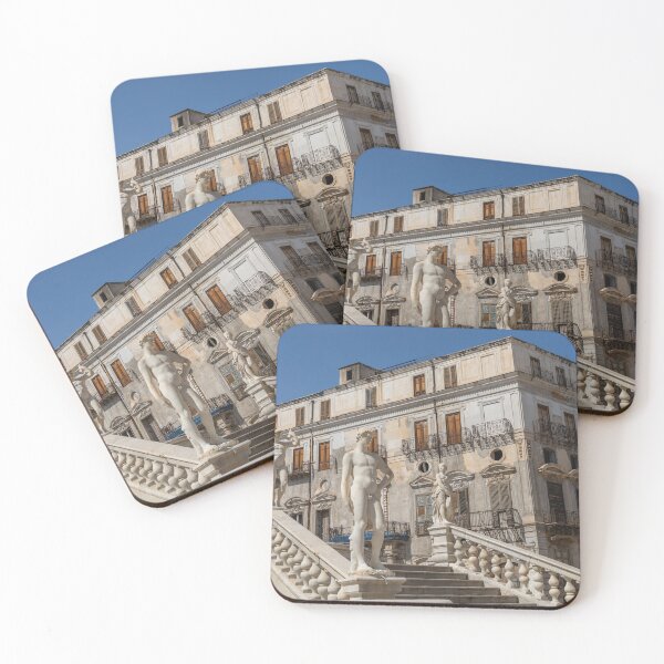 Item preview, Italy. Sicily. Palermo. Piazza Pretoria. Fountain.  designed and sold by vadim19.