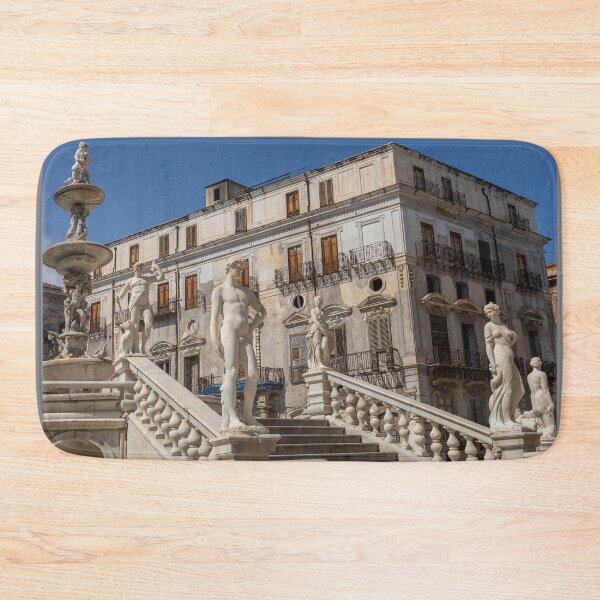 Item preview, Italy. Sicily. Palermo. Piazza Pretoria. Fountain.  designed and sold by vadim19.