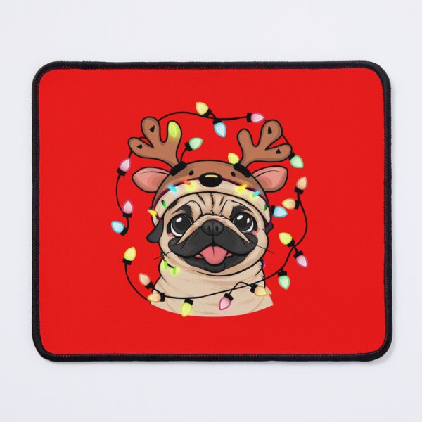 Item preview, Christmas Pug designed and sold by 123ks.