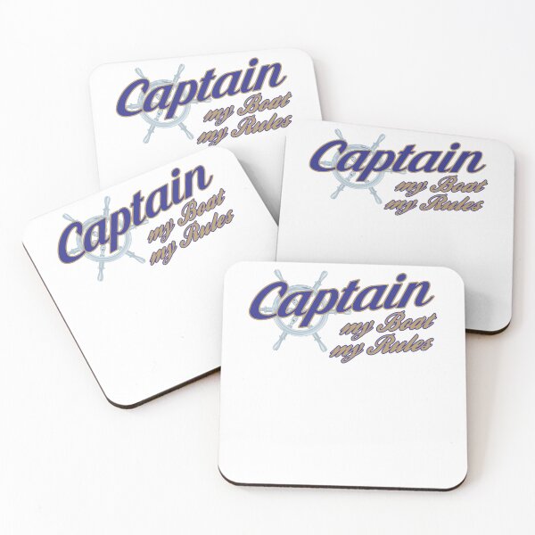 Item preview, Captain my boat my rules designed and sold by MaximWundersee.