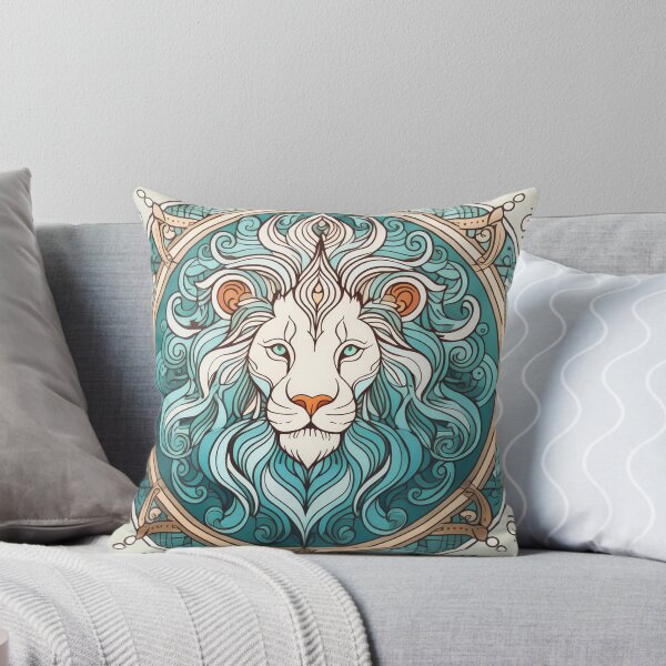 Item preview,  A vintage-style lion Design with an ornate. designed and sold by HEMRO.