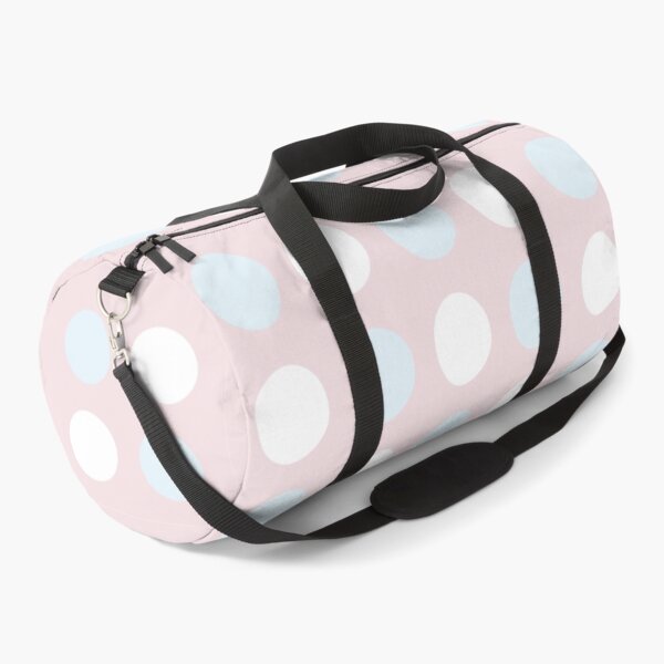 Item preview, PALE BLUE, WHITE and PALE PINK Symmetrical POLKA DOTS designed and sold by RachelMacht.