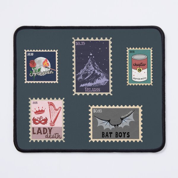 Item preview, ACOTAR Stamps Sticker Set designed and sold by Neadoodles.