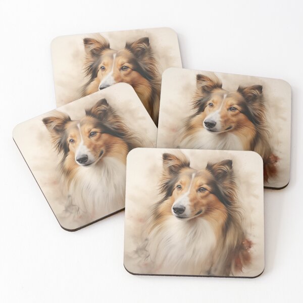 Item preview, Portrait of a Collie designed and sold by Samuelsboro.