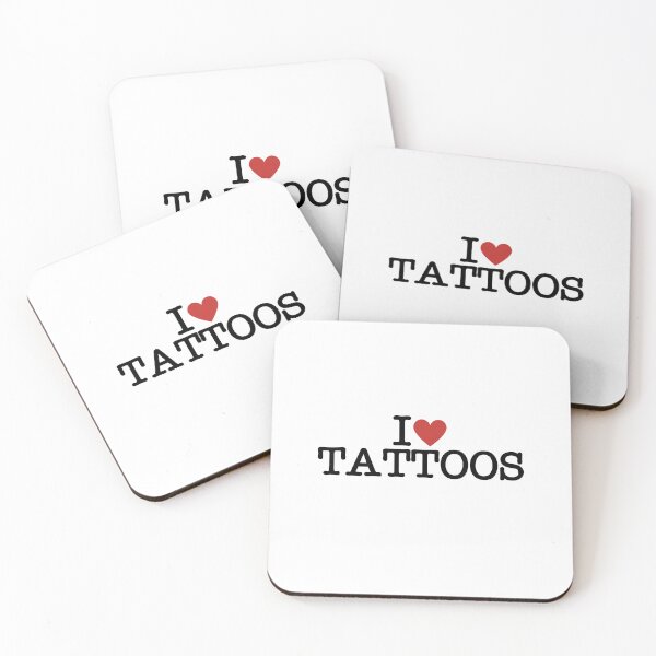 Item preview, I Love Tattoos  designed and sold by CharmStudio.