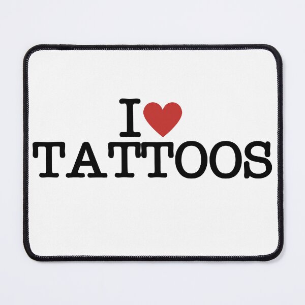 Item preview, I Love Tattoos  designed and sold by CharmStudio.